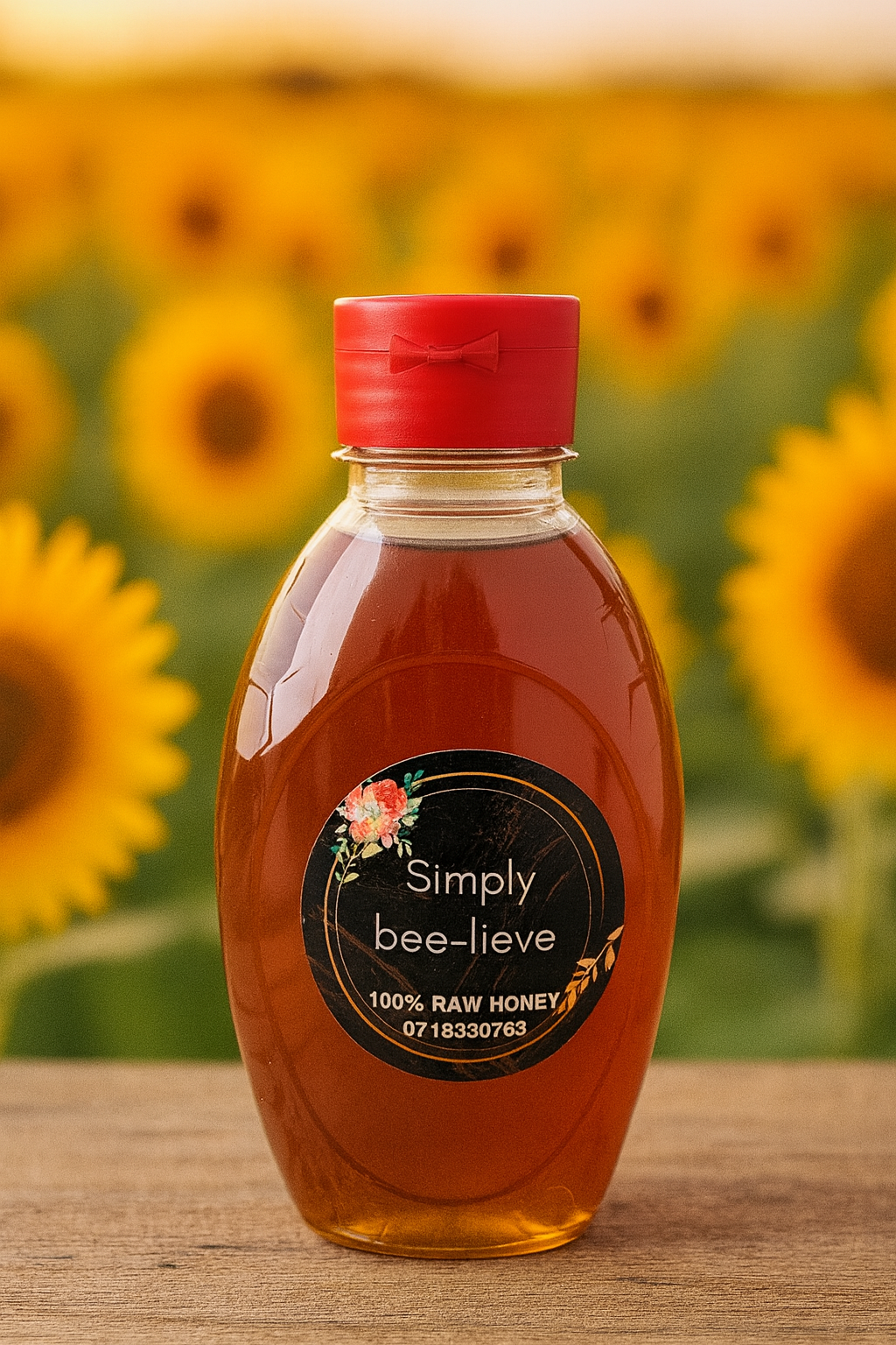 1 Kilogram Raw Sunflower Honey