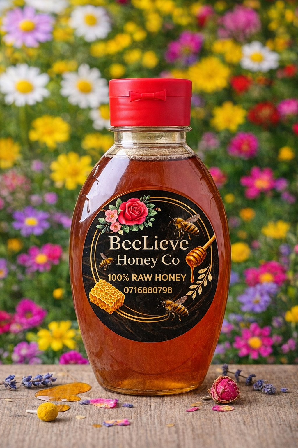 1 Kilogram Raw Wildflower Honey